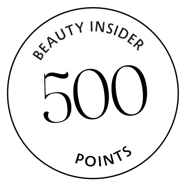 500 Beauty Insider Point Rewards